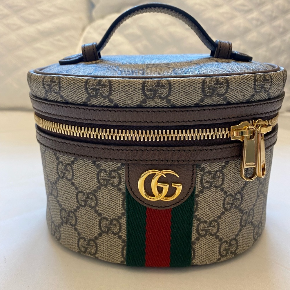 Gucci Ophidia GG Supreme Cosmetic Case